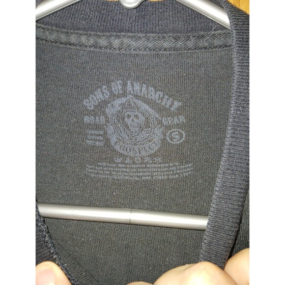 Sons of Anarchy Shirt Men’s Small Grim Reaper Black Graphic Motorcycle SAMCRO - Picture 3 of 9